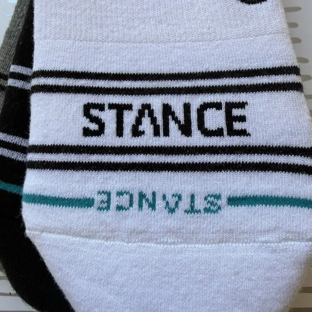 New Stance Basic 3 Pairs No Show Casual Socks Women’s Size Large NWT Sports Golf